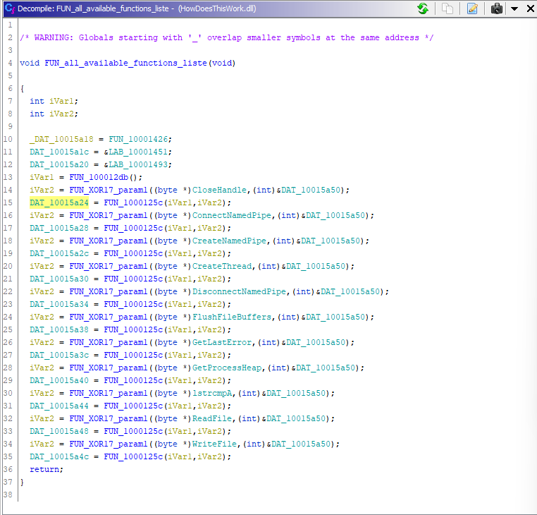 Flare-on 9 alamode Ghidra function names