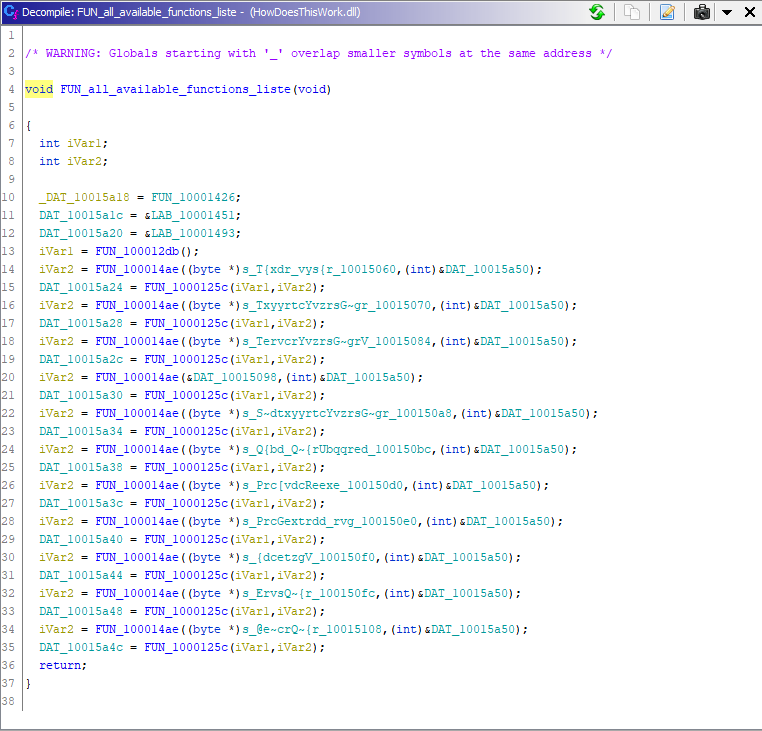 Flare-on 9 alamode function index overview