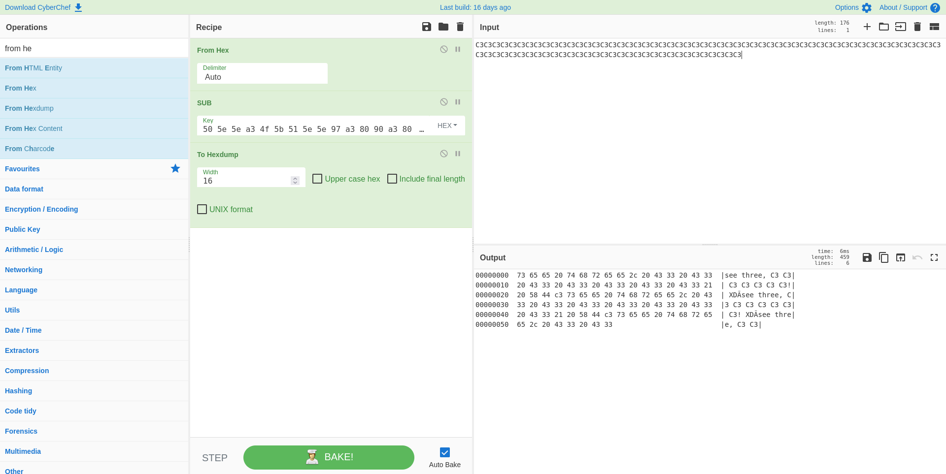 Flare-on 9 darn_mice Cyberchef recipe