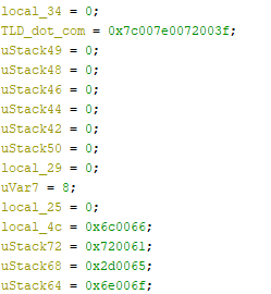 Flare-on 9 T8 ustack array before any changes